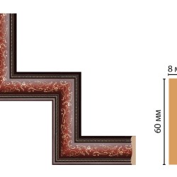 Декоративный угловой элемент DECOMASTER 186-1-52 (300*300мм)